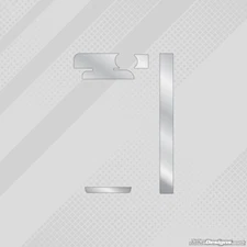 CHROME IAME WATERSWIFT RADIATOR STICKER KIT - KARTING - JakeDesigns