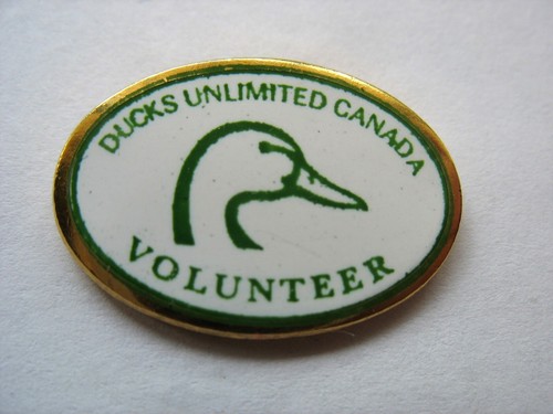 DUCKS UNLIMITED LAPEL PIN - CANADA - VOLUNTEER