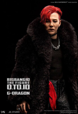 Enterbay BIG BANG G-DRAGON Real Masterpiece 1/6 Action Figures 10