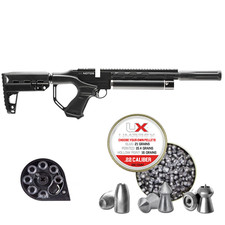 Umarex Notos Carbine .22 Caliber Air Rifle PCP with 250 Pellets Bundle (2254847)