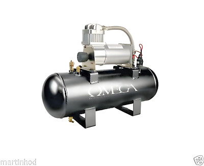 Omega AC-2.0 12V 2 Gallon AC200psi Air Compressor up to 200psi 12 volts