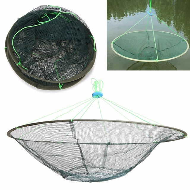 Large Drop Landing Fishing Net Pier Harbour Pond Prawn Bait Crab Shrimp Net eBay