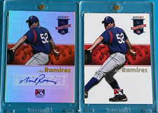 2008 TRISTAR - ORANGE REFLECTIVES REFRACTOR - AUTO - NEIL RAMIREZ (RC) #'d (1/5)