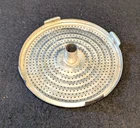 Mid Century Vintage Pyrex Flameware Glass Coffee Percolator Metal Strainer Base