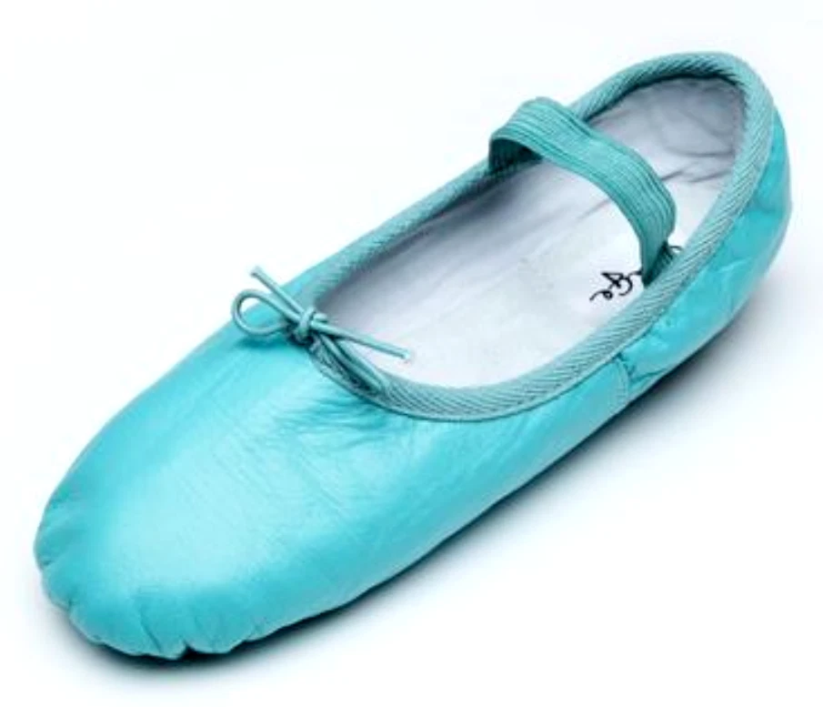 Turquoise ballet sales slippers