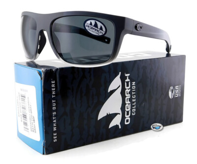 New Costa Del Mar BROADBILL Polarized Sunglasses | OCEARCH Matte Fog / 580P Gray