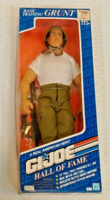 【未開封】G Iジョー Hall of Fame Grunt フィギュア Vintage 1993 GI Joe Hall Of Fame MISB 12'' Figure GRUNT Doll ARAH