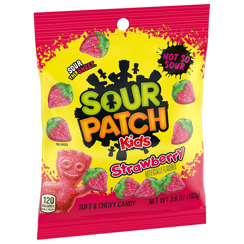 Strawberry Soft & Chewy Süßigkeiten, Großpackung Süßigkeiten, 12 - 3,6 Oz Beutel - Bild 10 von 12