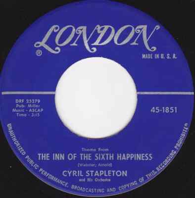 The Cyril Stapleton Orchestra The Childrens Marching Song (Nick Nack Paddy Wh