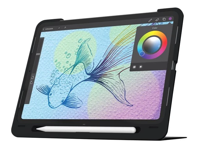 Custodia ZAGG Slim Book Go - Case per iPad Pro 11" 1st gen1 2018 - tastiera UK - Immagine 3 di 4