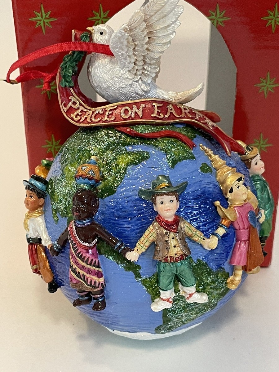 Christopher Radko Peace on Earth 2000 Children Around World