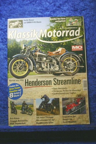 Klassik Motorrad 1/17 Kreidler Van Veen Henderson Streamline Triumph Bonneville - 第 1/1 張圖片