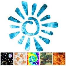 Sunshine Sun - Decal Sticker - Multiple Patterns & Sizes - ebn6660