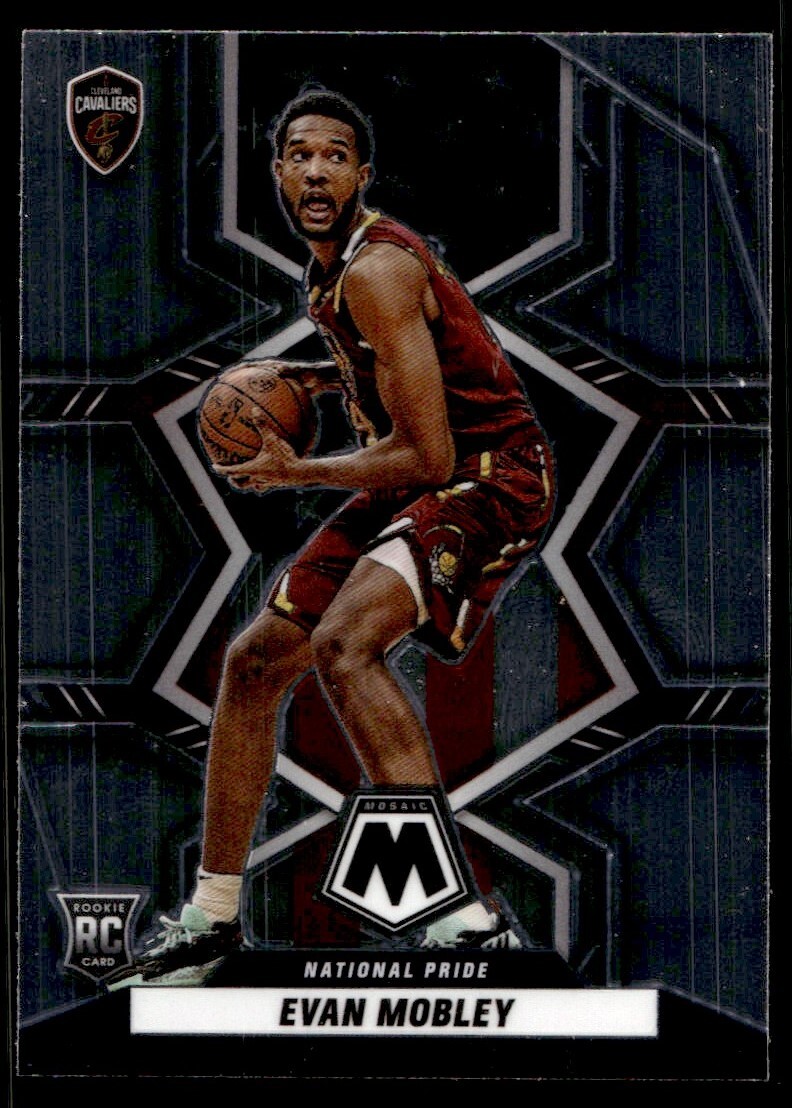 2021-22 Panini Mosaic Evan Mobley Rookie A17 Cleveland Cavaliers #258