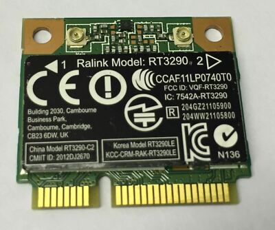 HP Compaq WiFi Wireless Modulkarte Ralink RT3290 - Gebraucht