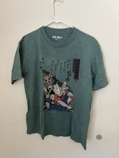 Uniqlo UT Ukiyo E Utagawa Kuniyoshi Japanese art streetwear print T shirt M Med