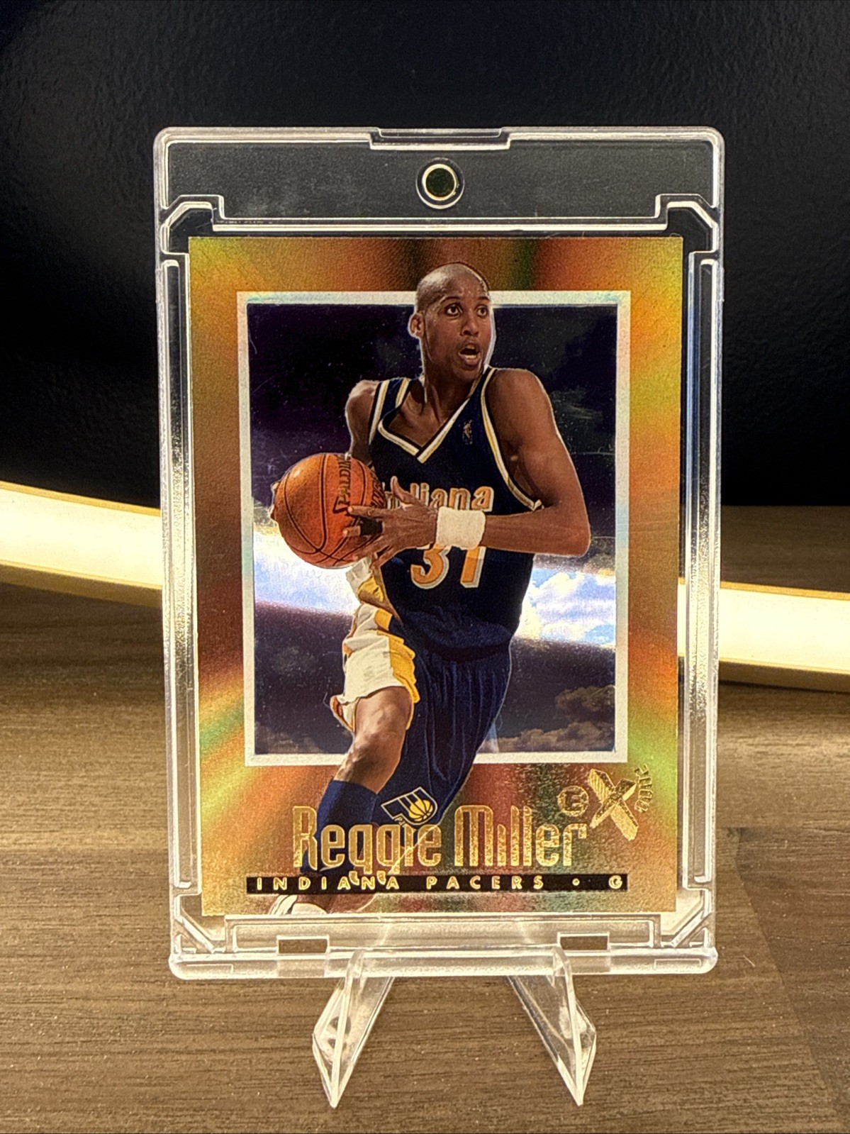 1996-97 E-X2000 Reggie Miller #27 - CLEAN!