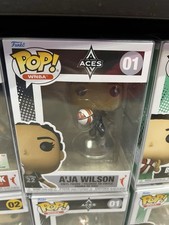 Funko POP! Presell WNBA Las Vegas Aces A'Ja Wilson Figure #01 + Protector