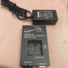 Transition Networks 100BASE-TX to 100BASE-FX Fiber Optic Media Converter