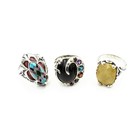 Carolyn Pollack Relios Sterling Rings Pendants Cuff Bracelets Lot of 7 #S5409-4 — photo 6
