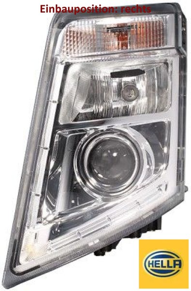 Hella 1LL010478-141 Hauptscheinwerfer Rechts Scheinwerfer-image