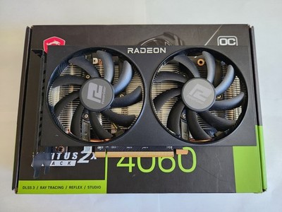 Powercolor RX 6600 Fighter 8GB Radeon GPU Graphics Card (No Display) W/ 4060 Box