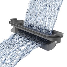hansgrohe RainDrain Rock Fertigset Duschrinne 700mm, kürzbar und befliesbar,