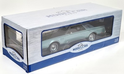 MCG 1/18 - Lincoln Continental MKV 1978 Metallic Blue Diecast