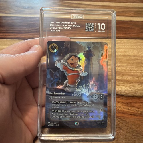 Lilo - Best Explorer Ever graded TAG 10 for sale on eBay