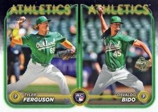 Osvaldo Bido / Tyler Ferguson 2024 Topps Update US69 Athletics Baseball Card