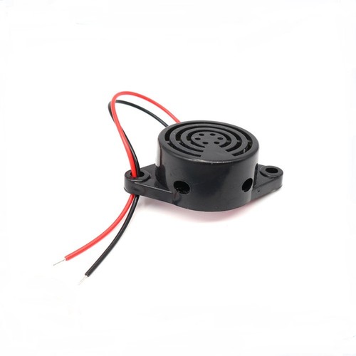 Electronic Buzzer Plastic -20°C To +45°C 100dB 11cm Wire Alarm Ringer Beep Tone - Zdjęcie 7 z 7