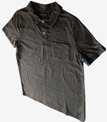 Boys Cat & Jack Polo Dark Grey Shirt -Size XL-14 Very Nice Condition