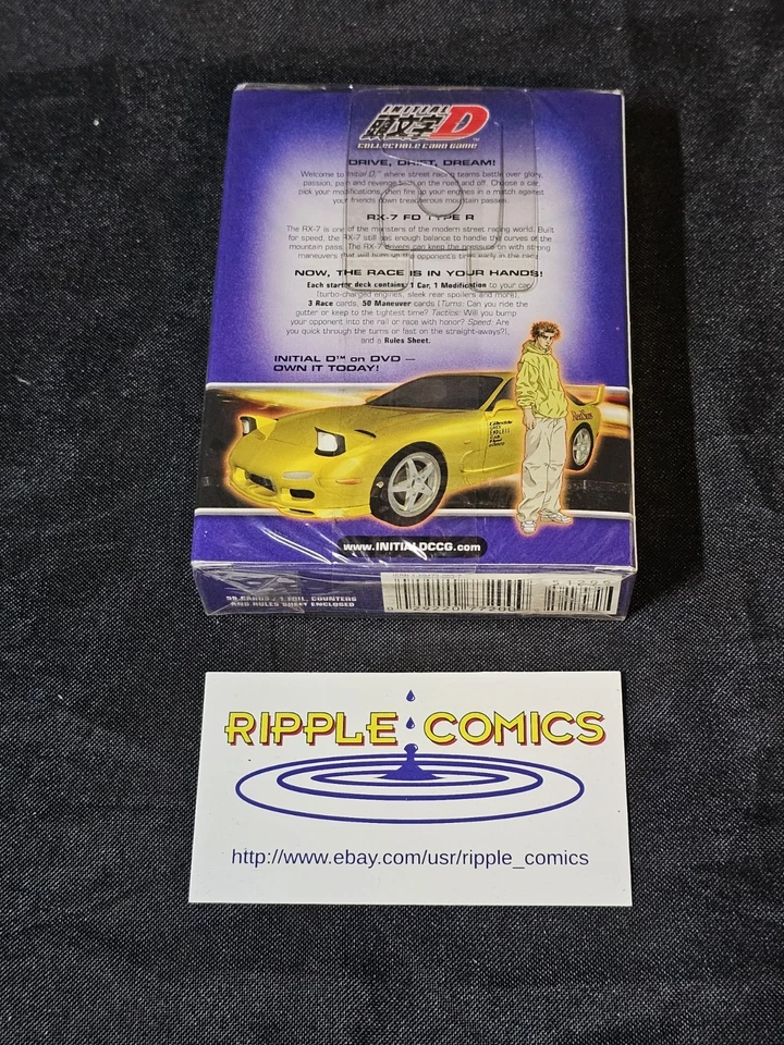 TokyoPop Initial D CCG Starter Deck - RX-7 FD Type R Factory Sealed  - Image 2 of 2