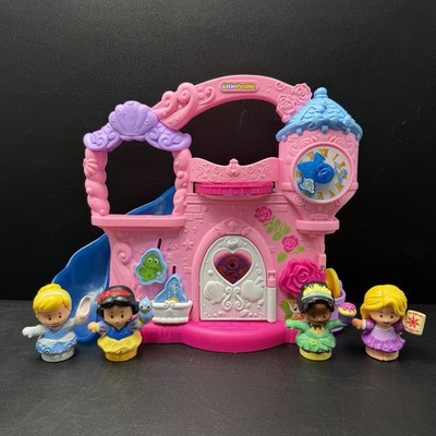 Fisher Price Little People Disney Princess Play & Go Castle w/ 4 Parade Princess