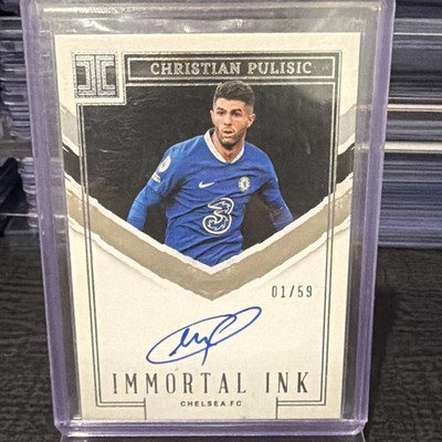 Panini 2022-23 Impeccable PL Immortal Ink Christian Pulisic IM-6 Auto /59