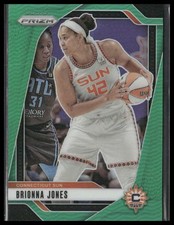 2024 Panini Prizm WNBA #27 Brionna Jones Green Prizms
