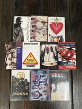 Lot of 10 HipHop R B Soul Cassette Tapes See Photos For Artists