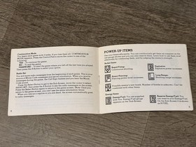 Iron Tank Instruction Manual Only Nintendo Nes Authentic