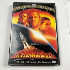Armageddon DVD 1998 Widescreen Bruce Willis Michael Bay