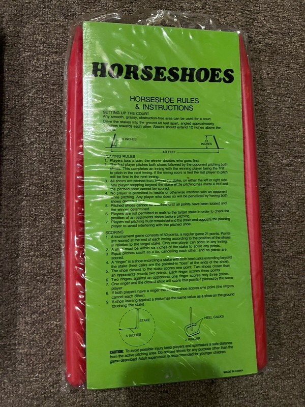 Vintage New Stock Unknown horseshoes