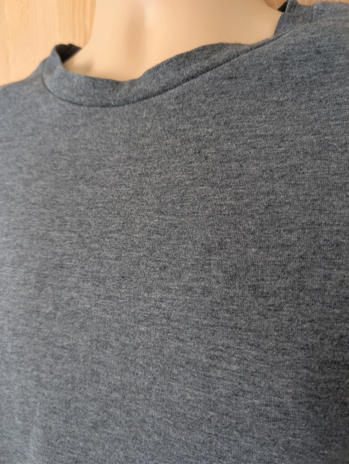 COS grey baggy fit crew neck sweater. Womens Medium. DN1934 image 2