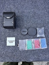 Tamron Hardcase For Adaptall-2 Lens With Caps Manual And Color Filters