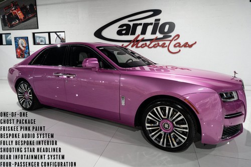 2021 Rolls-Royce Ghost ONE-OF-ONE! Ghost Package, Friskee Pink paint, bespoke