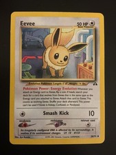 Pokemon Eevee Neo Discovery vintage card #38/75 Wotc 2001