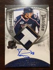 2008-09 Upper Deck The Cup Nikita Filatov Signature Patches 64/75 (#SP-NF)