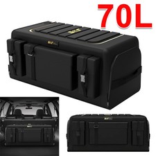 70L LARGE CAR BOOT ORGANISER HEAVY DUTY COLLAPSIBLE FOLDABLE TIDY STORAGE BOX