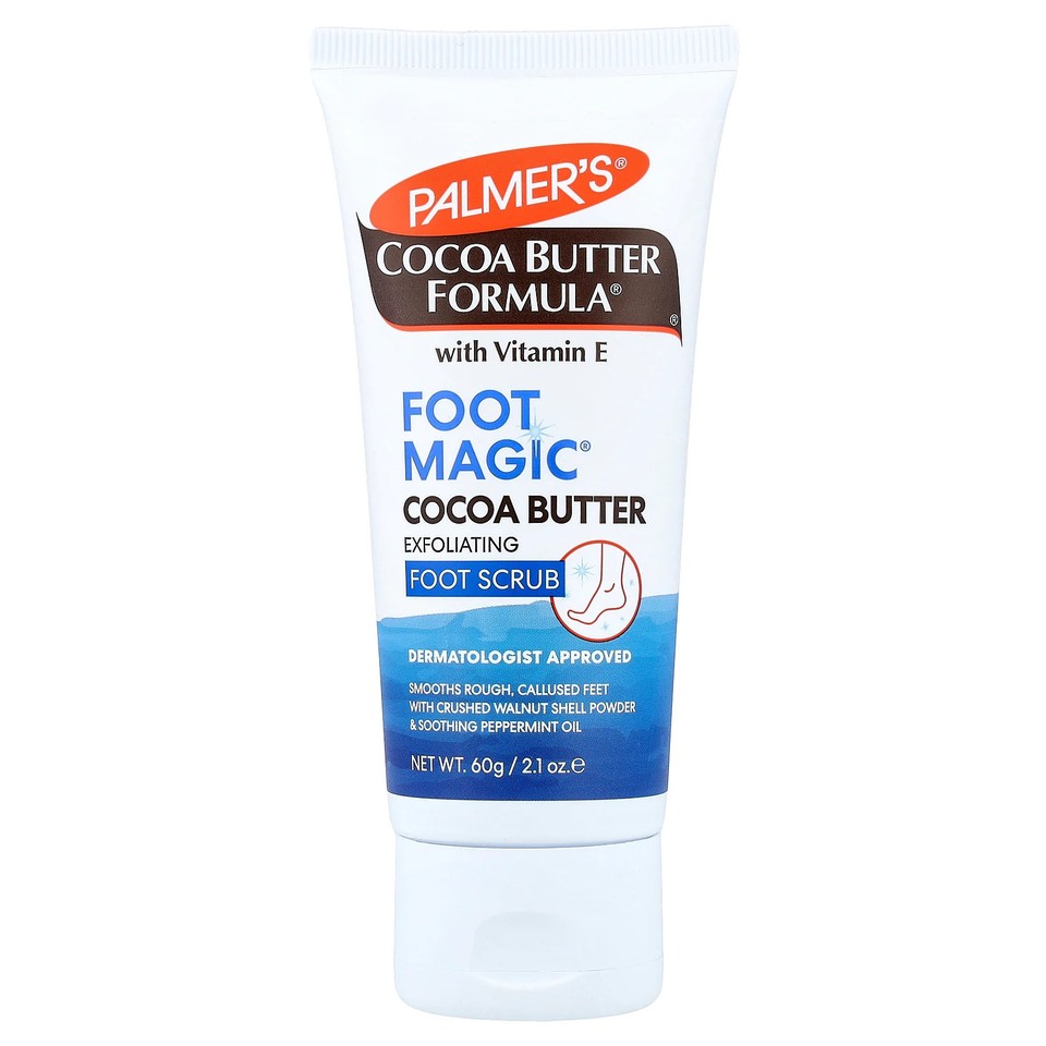 Coconut Butter Formula® with Vitamin E, Foot Magic® Exfoliating Foot Scrub, 2.1