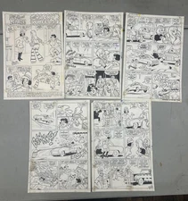 Original Art Mad About Millie #14 Full 5 Page Story Stan Goldberg Lee Marvel