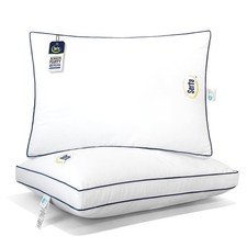 Hotel Collection Bed Pillows Queen Standard 400 Thread Count 2 Pcs