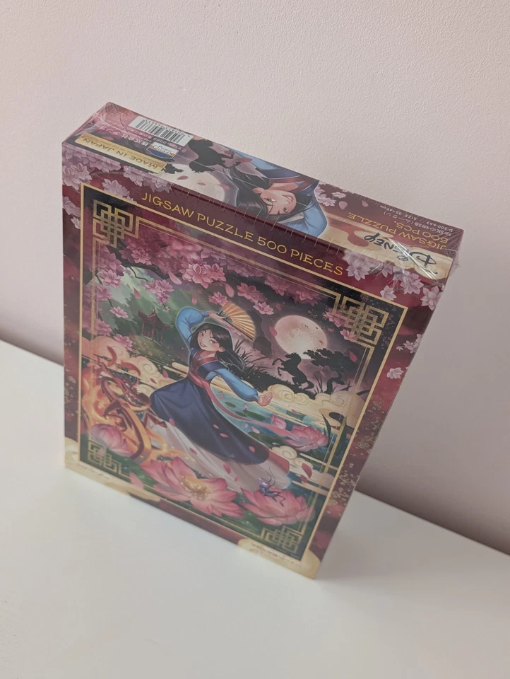 Disney Mulan ~ Tenyo Mulan Puzzle ~ Tenyo Jig Saw ~ dal Giappone ~ nuovo nuovo ~ IMBALLO ORIGINALE - Immagine 2 di 4